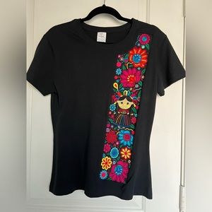 Mexican Motif Embroidered Appliqué size L